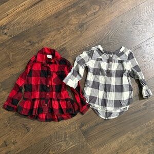 Girls Plaid Shirts
